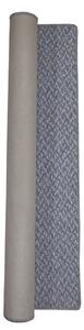 Vopi koberce AKCIA: 200x120 cm s obšitím Behúň na mieru Toledo šedé s obšitím - šíre 120 cm s obšitím
