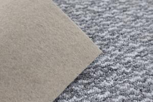 Vopi koberce AKCIA: 50x170 cm Metrážny koberec Toledo šedé - neúčtujeme odrezky z role! - S obšitím cm