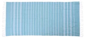 Plážová osuška FARAO 90 x 180 cm, tyrkysová, 70% bavlna | 30% polyester