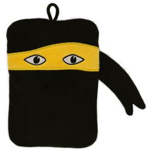Termofor Hugo Frosch Classic Mini v látkovom obale - ninja, 0,2 l, čierna