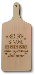 Sablio Doštička na krájanie Keď Boh stvoril oteckov