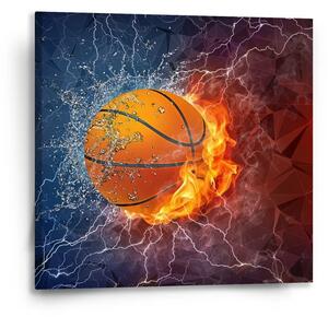 Sablio Obraz Basketbalová lopta - 50x50 cm
