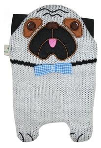 Termofor Hugo Frosch Eco Comfort - mops, 0,8 l, sivá