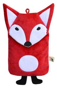 Termofor Hugo Frosch Eco Comfort - líška, 0,8 l, červená