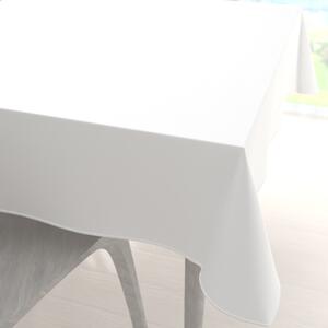 Biante Dekoračný štvorcový obrus Rongo RG-102 Biely 110x110 cm
