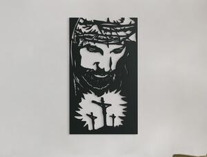 Drevko Drevený obraz Golgota