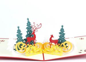 3D prianie Vianočné zvieratka