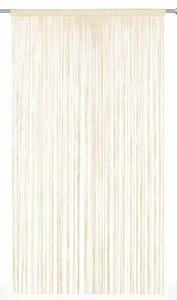 NITKOVÝ ZÁVES, prírodná farba, 90/245 cm Boxxx - Záclony & závesy