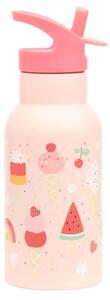 A Little Lovely Company Nerezová fľaša 350ml - Zmrzlina