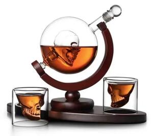 Darčeková sada na Whiskey poháre, decanter 850ML Lepka