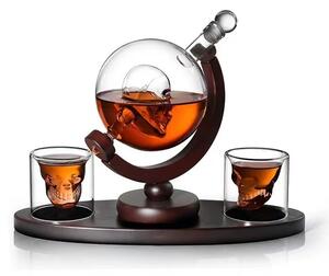 Darčeková sada na Whiskey poháre, decanter 850ML Lepka