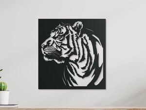 Drevko Drevený obraz na stenu Profil tigra
