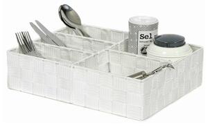 Organizér Compactor TEX 32 x 25 x 8 cm, 5 dielov, biela