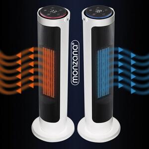 Keramický ohrievač 2000W - biely