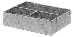 Organizér Compactor TEX 32 x 25 x 8 cm, 3 diely, sivá