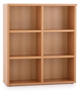 Stredný regál Visio 100 x 34 x 113,7 cm, buk