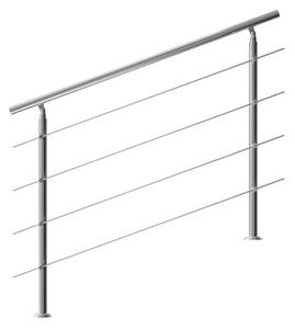 Schodiskové zábradlie 4 vzpery - 150cm