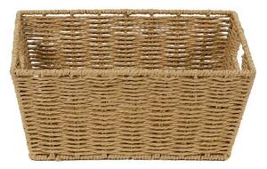Pletený košík Compactor 31 x 24 x 14 cm, béžová