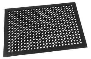 Gumová čistiaca rohož Dirt Catcher 60 x 90 x 1,4 cm, čierna