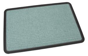 Textilná čistiaca rohož Stripes 60 x 90 x 0,8 cm, zelená