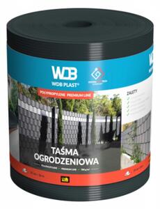 Krycia páska na plot ANTRACIT PP Premium line RAL 7016 - 19cm x 26m