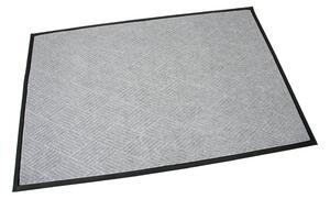 Textilná čistiaca rohož Crossing Lines 120 x 180 x 1 cm, sivá