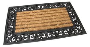Kokosová čistiaca rohož Stripes Deco 45 x 75 x 2,1 cm, hnedá