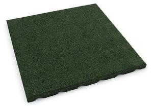 Gumová dlažba SportFlo S800 V25/R15 50 x 50 x 2,5 cm, zelená