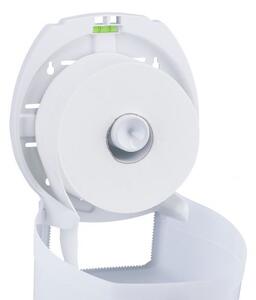 Zásobník na toaletný papier Merida Hygiene Control MAXI, biela