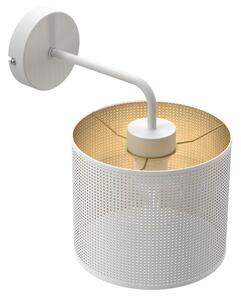 Nástenná lampa LOFT SHADE 1xE27/60W/230V biela/zlatá