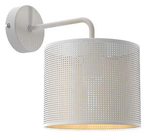 Nástenná lampa LOFT SHADE 1xE27/60W/230V biela/zlatá
