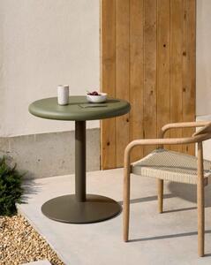 ESILDA GREEN bistro stôl Kruh 75,5 x 70 x 70