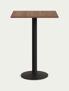 ESILDA WALNUT bistro stôl Štvorec 98 x 60 x 60