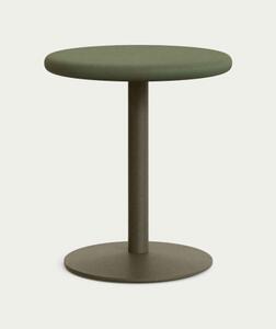 ESILDA GREEN bistro stôl Kruh 75,5 x 70 x 70