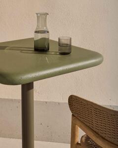 ESILDA GREEN bistro stôl Štvorec 99,5 x 70 x 70