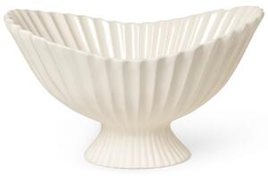 Dekoratívna misa Fountain Centrepiece Off White