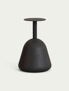 SAURA BLACK & NATURAL bistro stôl Kruh 45 x 43 x 43