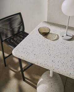 SAURA WHITE bistro stôl Štvorec 99 x 70 x 70