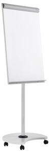 Flipchart Magnetoplan Junior 68 x 97 cm, mobilný, sivá / biela