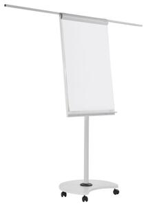 Flipchart Magnetoplan Junior 68 x 97 cm, mobilný, sivá / biela