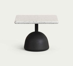 SAURA BLACK bistro stolík Štvorec 35 x 48 x 48