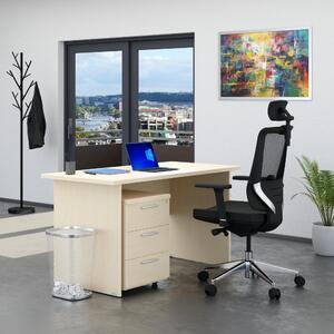 Zostava kancelárskeho nábytku Visio 1, 140 cm, javor