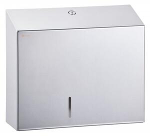 Zásobník na toaletný papier Merida Stella Duo 19 cm, lesklý nerez