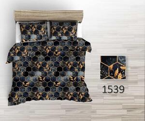 Posteľná obliečka Honey Black 200x220/2x 70x90 cm