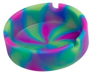 Bezdoteku "Nezničiteľný" silikónový popolník Multicolor