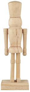 Drevená soška Nutcracker Square Feet Natural 31 cm