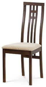 Jedálenská stolička z masívneho dreva BC-2482,orech