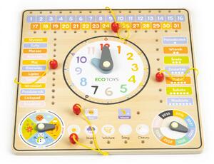 Drevená vzdelávacia tabuľa EcoToys