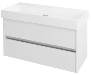 Sapho NIRONA umývadlová skrinka 95x51,5x43 cm, biela