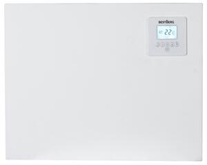 Infračervený vykurovací panel BestBerg BIPW-425 / 425 W / do 12 m² / Wi-Fi / časovač / biely